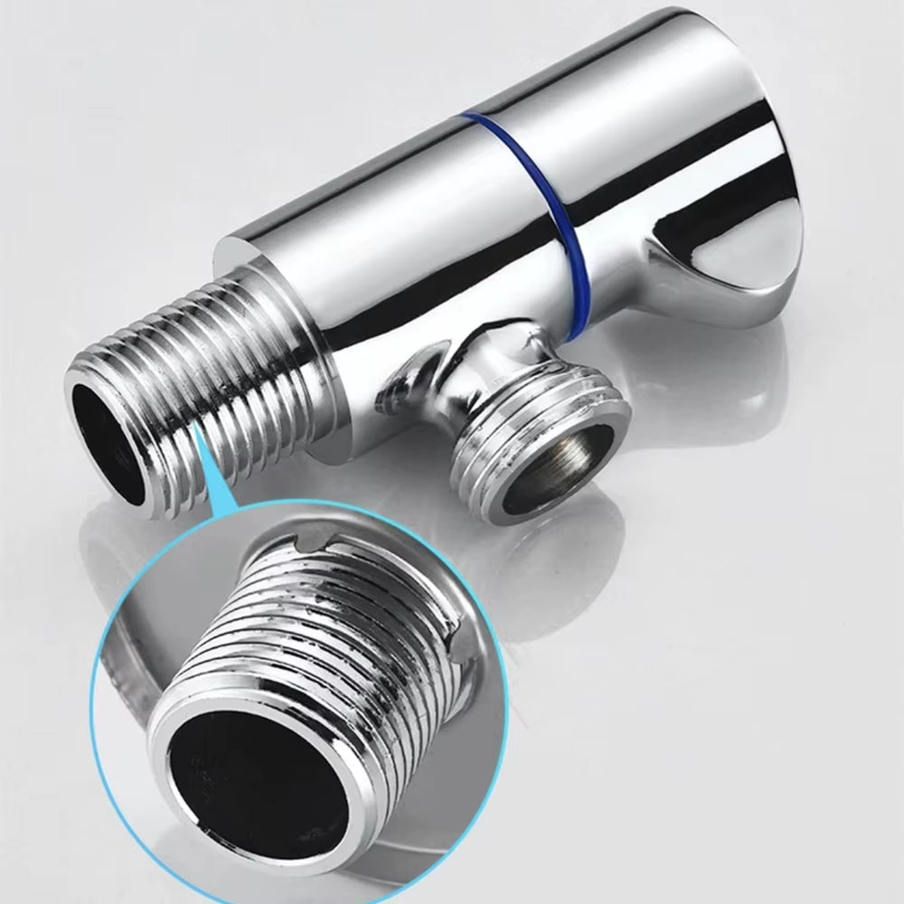 Black/Silver Angle Stainless Steel Faucet Kitchen Cold Hot Mixer Tap with Standard G1/2 Threaded for Bathroom Accessories