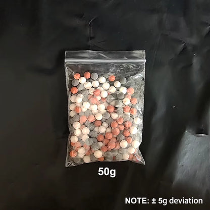 Shower Head Replacement Beads Filter Energy Anion Mineralized Negative Ions Ceramic Balls Bathroom Water Purification Stones