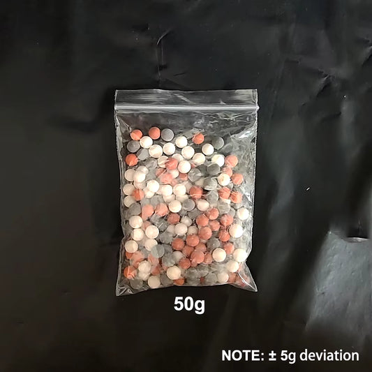 Shower Head Replacement Beads Filter Energy Anion Mineralized Negative Ions Ceramic Balls Bathroom Water Purification Stones