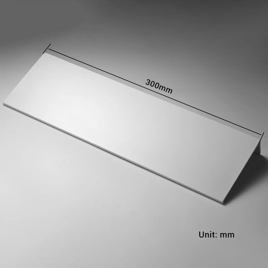 Bathroom Shelves Wall Mounted Shelf Toilet Accessories Rack White 300-500MM Aluminum Single Tier Kitchen Shower Room Use Screw
