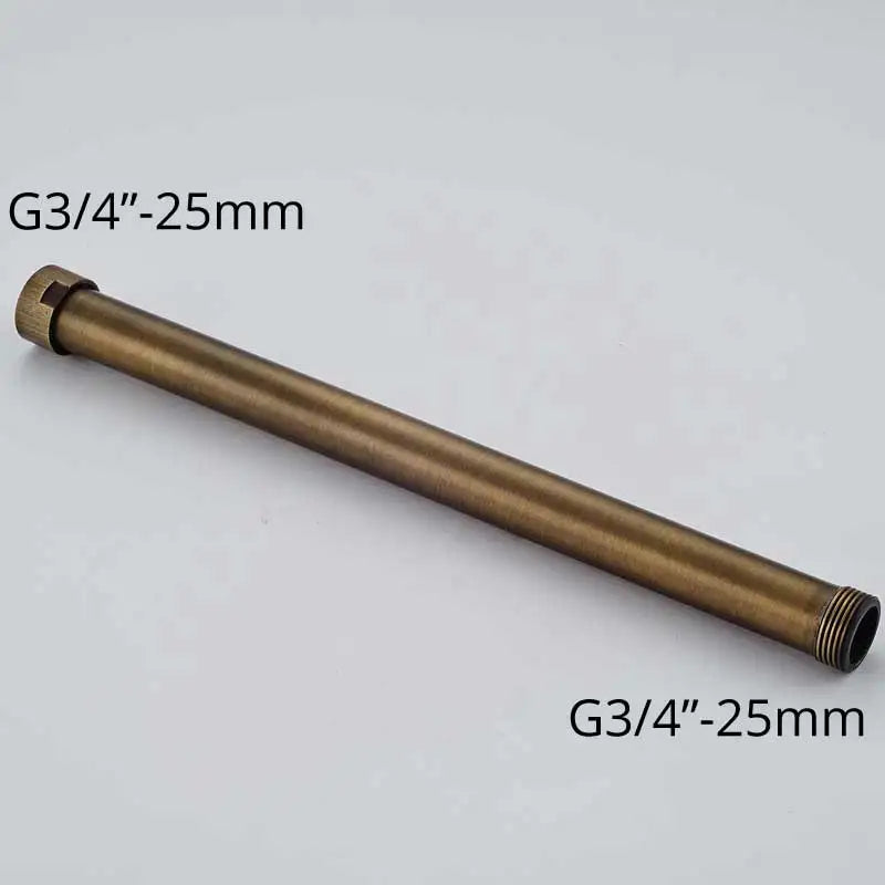 Antique Brass Rainfall Shower Head 3-Way Faucet Diverter Valve Wall Mount Brass Fixer Bracket Handshower Brass Shower Arm