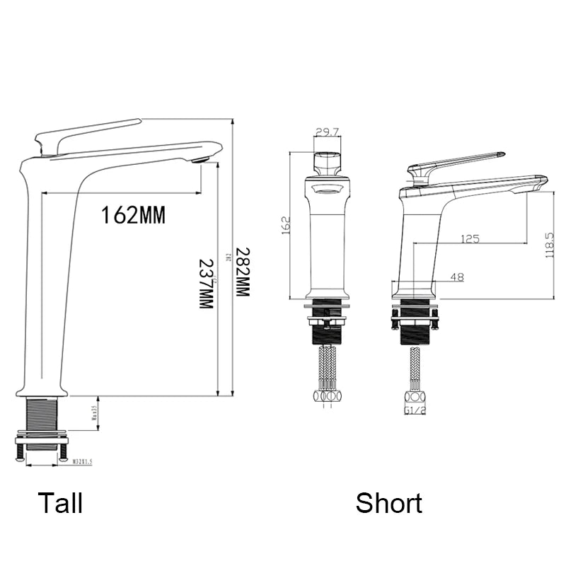 Luxury Black Rose Gold Wash Basin Taps Modern White Faucet Bathroom Luxury Basin Faucets Hot Cold Water Sink Tap Mixer