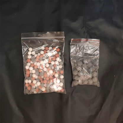 Shower Head Replacement Beads Filter Energy Anion Mineralized Negative Ions Ceramic Balls Bathroom Water Purification Stones