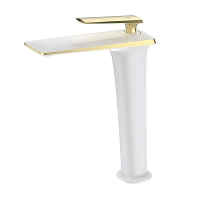 Luxury Black Rose Gold Wash Basin Taps Modern White Faucet Bathroom Luxury Basin Faucets Hot Cold Water Sink Tap Mixer
