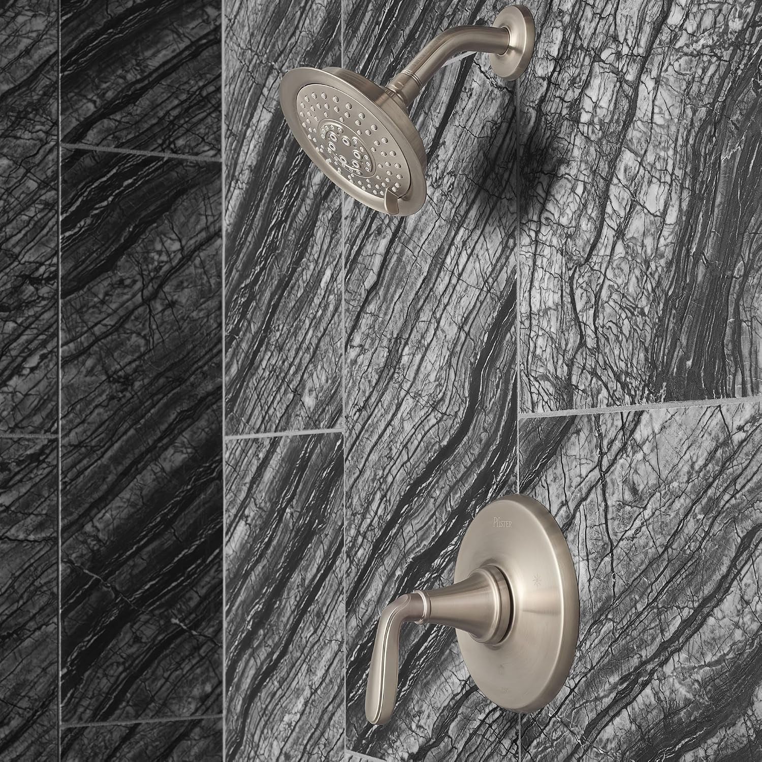 LG89-7MGK Northcott 1-Handle Shower, Trim Only, in Brushed Nickel