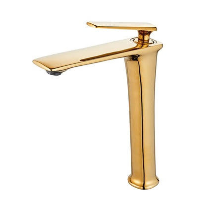Luxury Black Rose Gold Wash Basin Taps Modern White Faucet Bathroom Luxury Basin Faucets Hot Cold Water Sink Tap Mixer